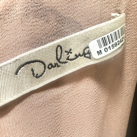 Darling London Mauve Floral Dress Large - Picture 9 of 10